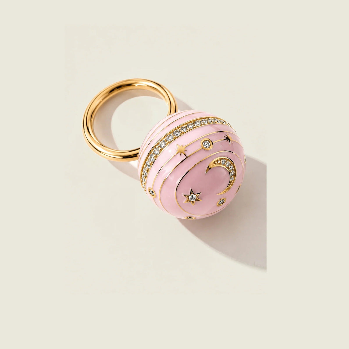 Bubble — Bubble Circle I Malabar ring by Sandrine Barabinot