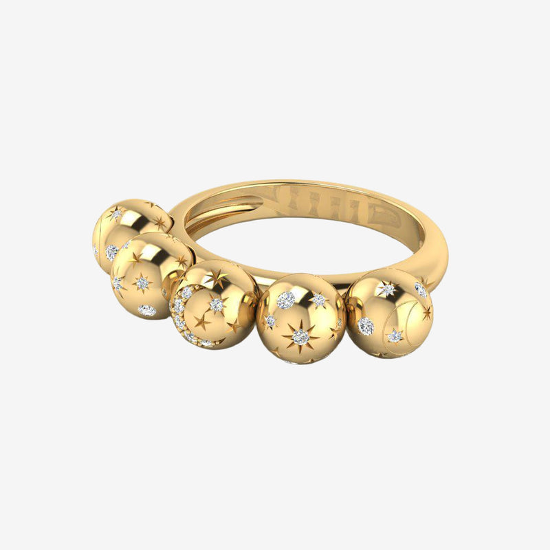 Bague Bubble V