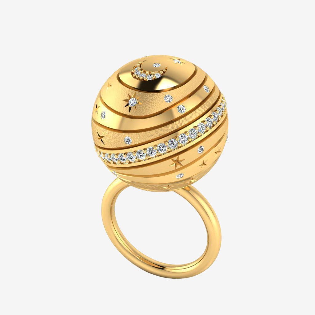 Bague Bubble Circle I