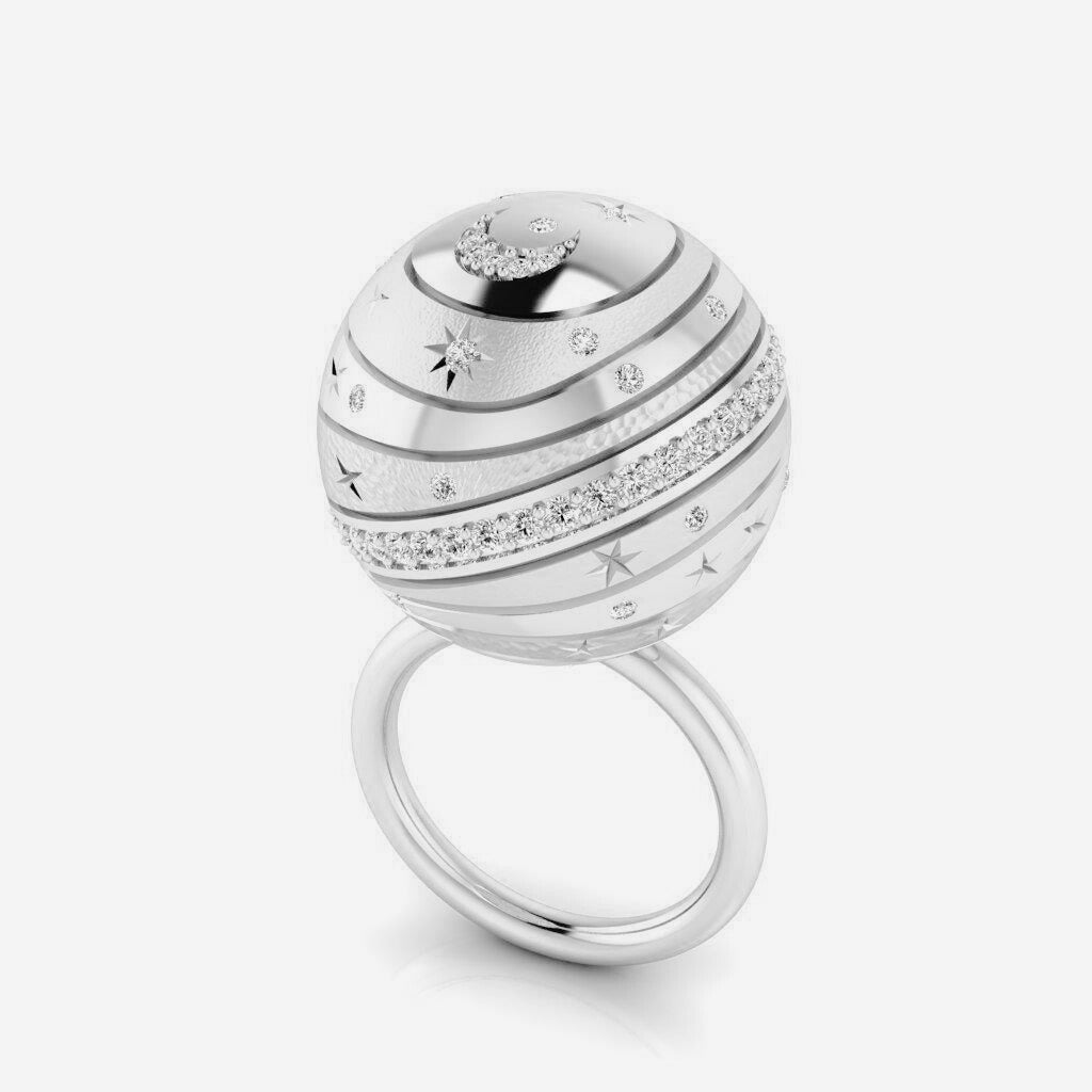 Bague Bubble Circle I