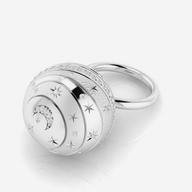 Bague Bubble Circle I