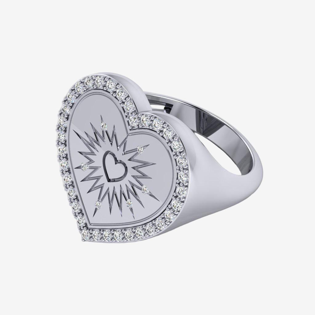 Bague Coeur Sacré