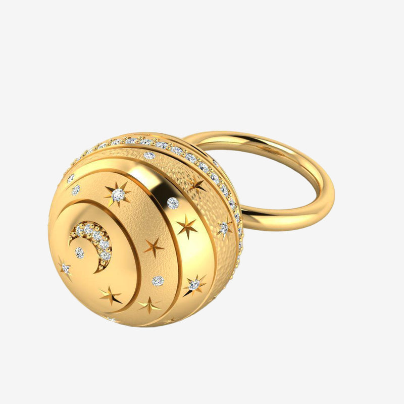 Bague Bubble Circle I